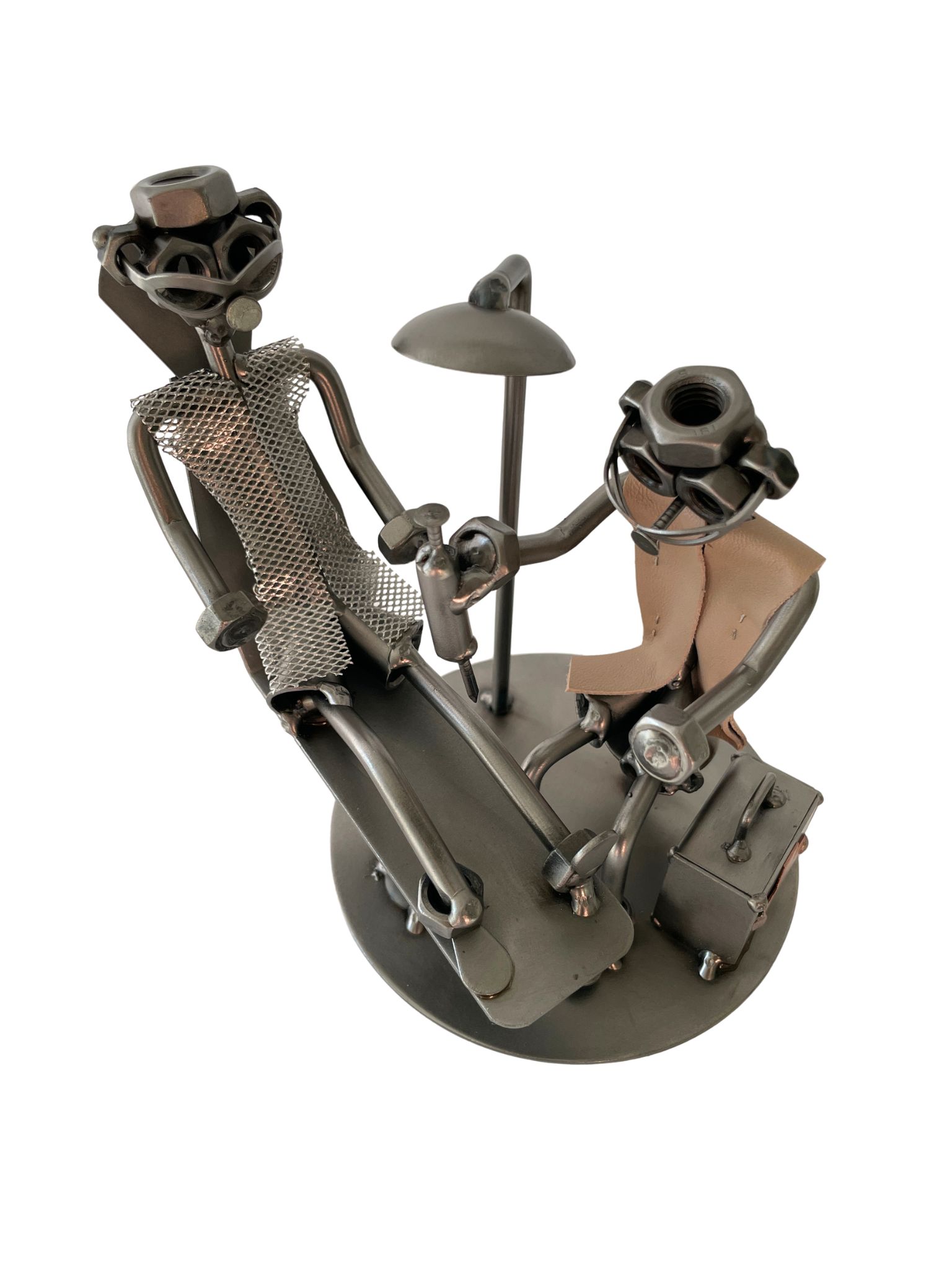 figurka-lekarz-ortopeda metalowa figurka lekarz ortopeda