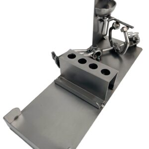 metalowa figurka hydraulik organizer na biurko